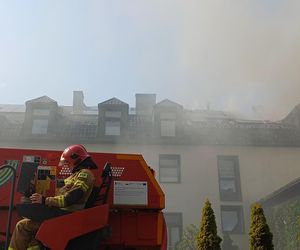 Pożar hotelu Senator w Starachowicach