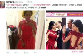 Nie zamawiaj sukienek z Chin