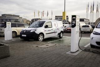 Elektryczne Renault Kangoo Z.E. pod IKEA Kraków