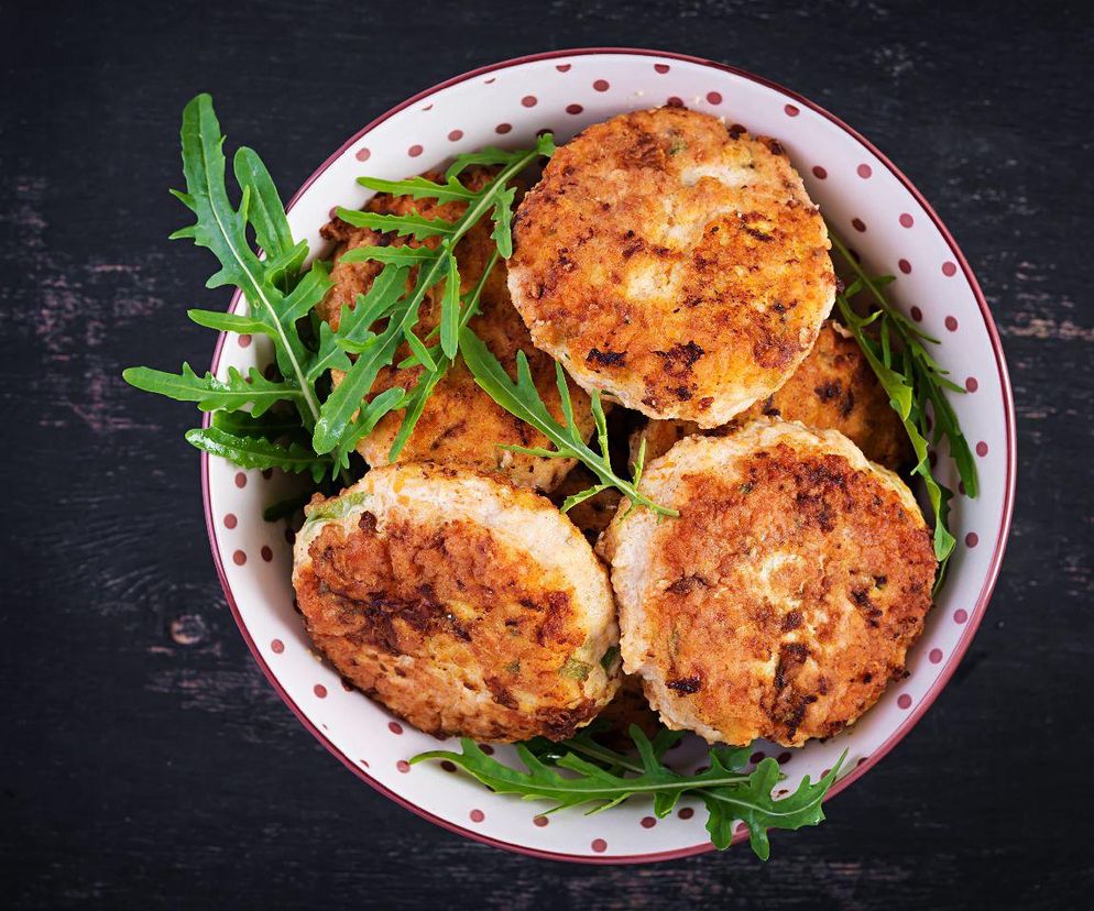 kotlety z mięsa mielonego z kurczaka