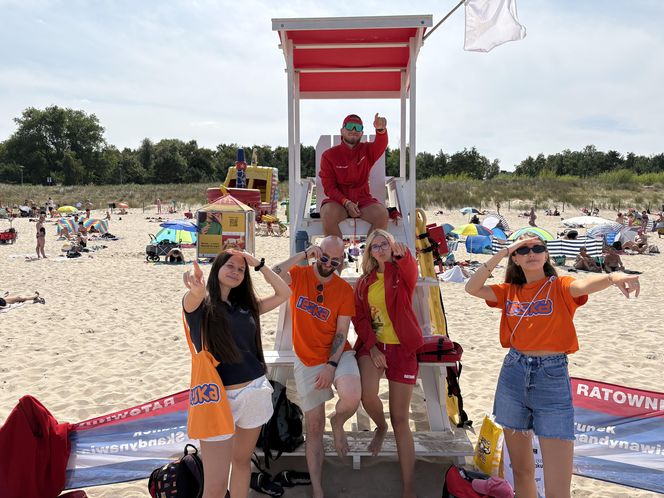 Bezpieczna Plaża z Unity Line 