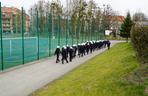 Ćwiczenia policji na stadionie w Iławie