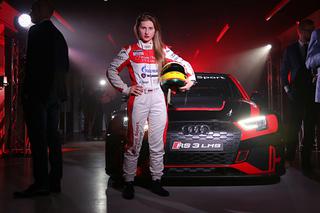 Gosia Rdest w Audi RS3 LMS