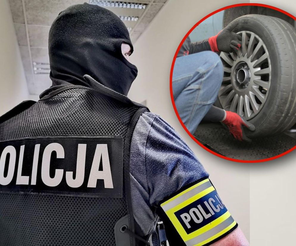 Kradła koła z samochodów i sprzedawała w warsztatach