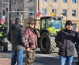 Protest rolników w Opolu w środę 19 marca 2025 roku