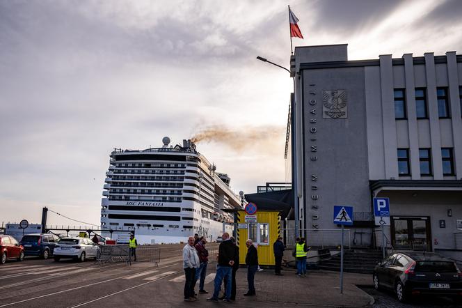 MSC Fantasia w Gdyni. To jeden z największych wycieczkowców na świecie!