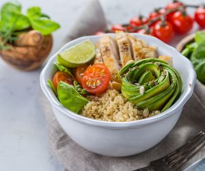 Przepisy na dietetyczne sałatki z kurczakiem, jajkiem, tuńczykiem