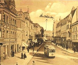 Ulica 11 Listopada w Olsztynie dawniej wyglądała zupełnie inaczej. Nosiła imię niemieckiego inżyniera