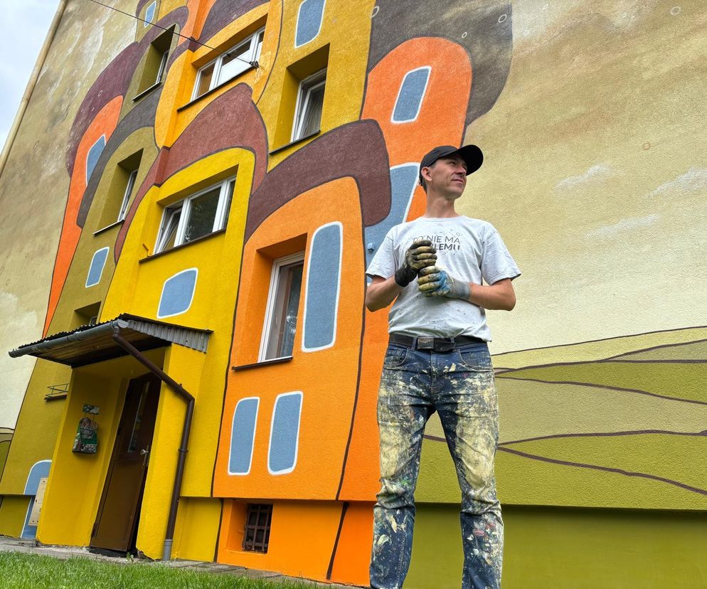Jest kolejny mural! Mgr Mors zainspirowany twórczością Władysławy Iwańskiej