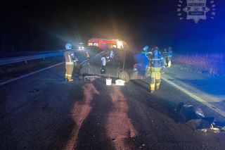 Na A4 w kierunku Wrocławia doszło do zderzenia kilku pojazdów. Przejazd jest utrudniony