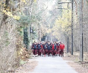 Polska - Holandia. Piłkarze poszli do lasu