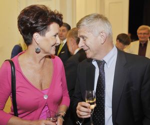 Marta Nawrocka kocha róż, inne pierwsze damy też