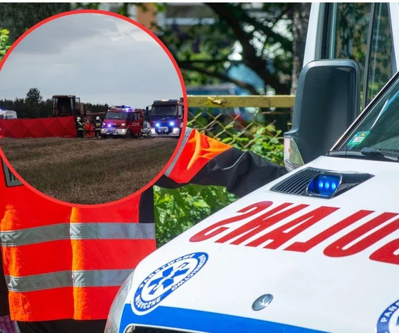 Tragiczna śmierć na polu. W kombajnie znaleziono ciało