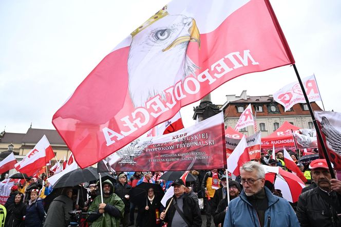 Manifestacja PiS w Warszawie (11.10.2025)