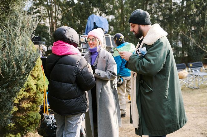 Na planie filmu "Znak sprzeciwu" we Włoszczowie