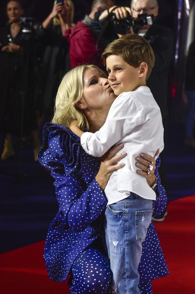 Małgorzata Kożuchowska pokazała dziecko na premierze filmu „Zołza”   