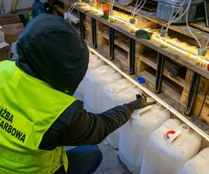 KAS zlikwidowała bimbrownię w gminie Mońki. 28-latek usłyszał zarzuty