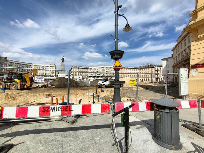 Jeden z większych łódzkich remontów. Jak obecnie wygląda Plac Wolności?