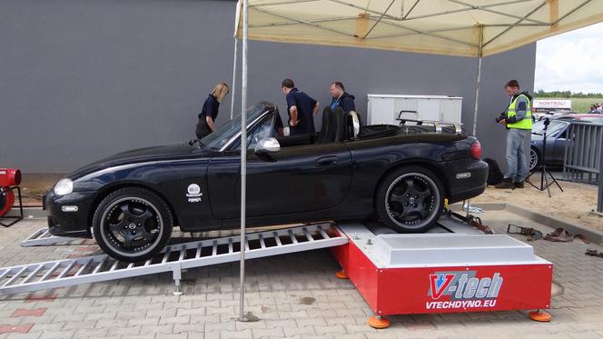 Mazda MX-5 - zlot 2014 fanów w Polsce na torze Jastrząb