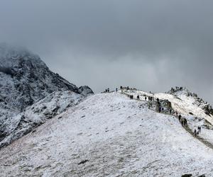 Tatry przysypane śniegiem