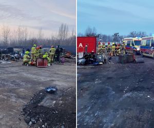 Wybuch w zakładzie pod Radomiem! Dwóch mężczyzn rannych, jeden w ciężkim stanie