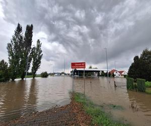 Chałupki zalane i odcięte od świata