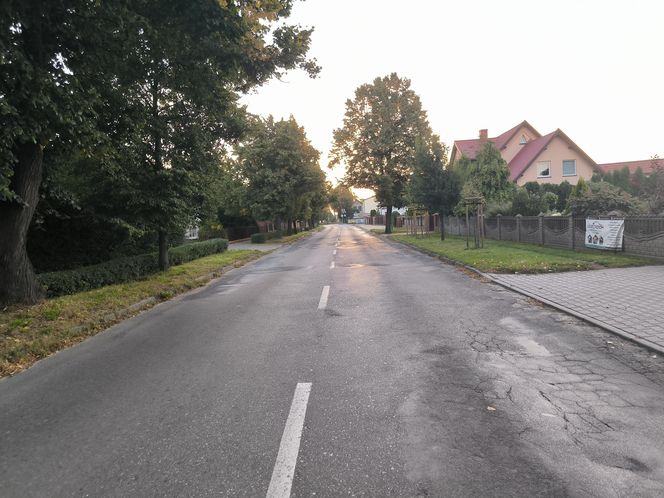 Ulica Gronowska w Lesznie