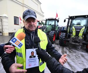 Protest rolników w Zbuczynie