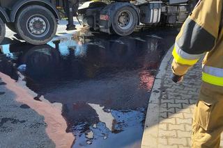 Tragedia na DK35 pod Wrocławiem. W zderzeniu dwóch ciężarówek zginęła jedna osoba 