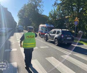 Potrącenie pieszej w centrum Tarnowskich Gór