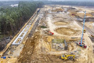 Budowa węzła multimodalnego z bazą paliw na Katowice Airport