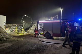 Pożar przy Metalurgicznej w Lublinie