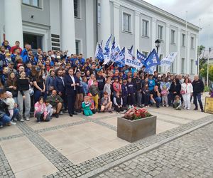 Społeczność sportowców i kibiców rugby z Siedlec uczciła największy z dotychczasowych sukcesów w historii klubu