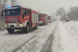 Wypadek w Krasocinie w powiecie włoszczowskim