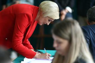 Aleksander i  Jolanta Kwaśniewscy