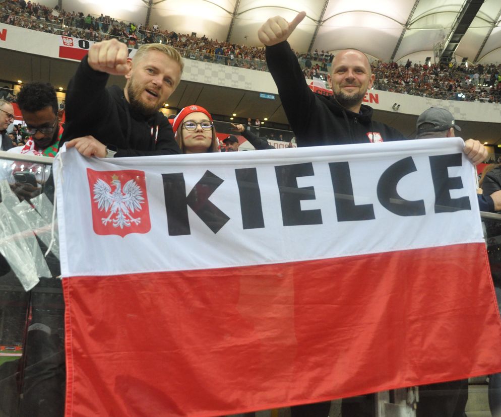 Kibice na meczu Polska - Portugalia na PGE Narodowym