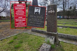 Zabytkowy cmentarz wojskowy w Rzeszowie. Jest tu tylko jedna taka  mogiła 