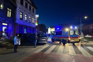 Szokujący wypadek przy ul. Grudziądzkiej. Kierowca volvo zasłabł