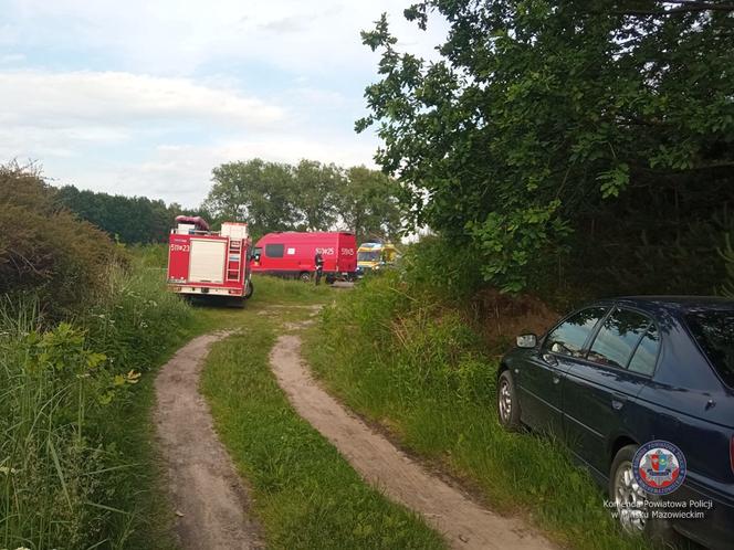 Młodzi ludzi pili alkohol na dawnym terenie rekracyjnym 