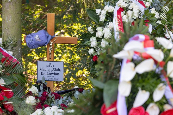"Maciej "Slab" Krakowian spoczął na wielkopolskim cmentarzu"