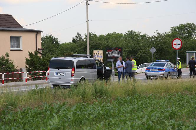 Kolizja z udziałem busa Służby Ochrony Państwa