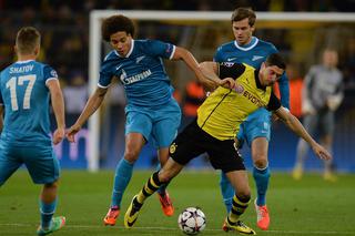 Borussia - Zenit 1:2. Robert Lewandowski z żółtą kartką, nie zagra w ćwierćfinale
