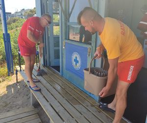 Ktoś oblał cuchnącą cieczą bazę ratowników