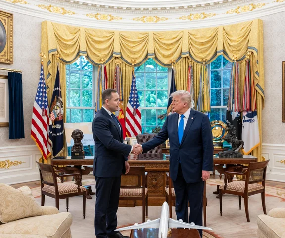 Karol Nawrocki spotkał się z prezydentem Trumpem. To miał od niego usłyszeć