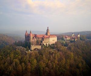 Zamek Książ - zdjęcia pięknego zamku na Dolnym Śląsku