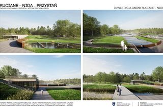 Przystań żeglarska w Rucianem-Nidzie [WIZUALIZACJE]