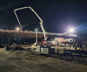 Postęp prac na węźle S19 Krynice-Białystok Zachód
