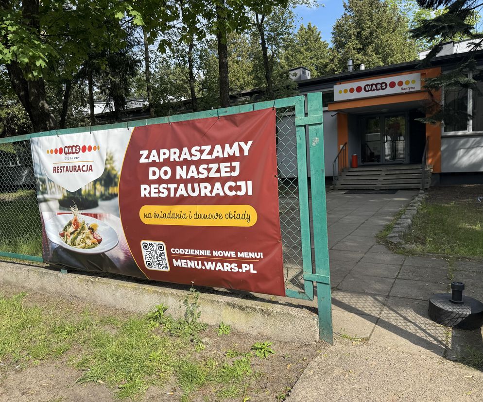 WARS to nie tylko bary w pociągach. W Warszawie działają restauracje, odwiedziliśmy jedną z nich 