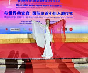 Polka podbiła Chiny! Ewa Bochenko z tytułem I Wicemiss Miss Friendship International 2025