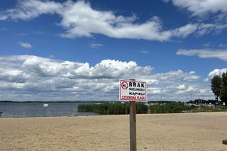 Zakaz kąpieli w Dąbiu 